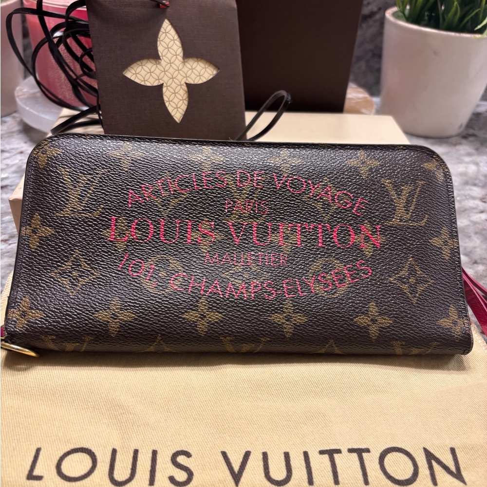 Louis Vuitton IKAT INSOLITE Wallet Indian Rose limited edition